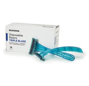McKesson Triple Blade Disposable Razor