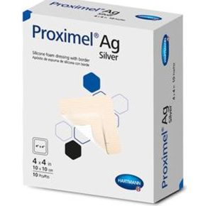 Hartmann-Conco Proximel Ag Silicone Foam Dressing with Border