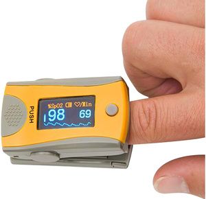 Exacta Dual Color OLED Display Finger Pulse Oximeter