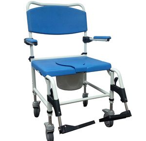 Drive Bariatric Aluminum Rehab Shower Commode Chair