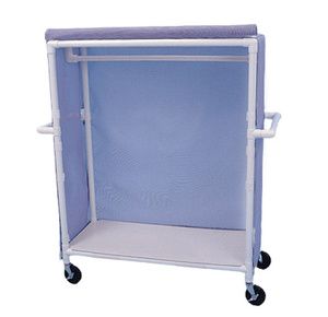 Healthline Clothing Cart With Full Clothing Bar