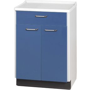Clinton Molded Top Treatment Cabinet with Two Doors and One Drawer
