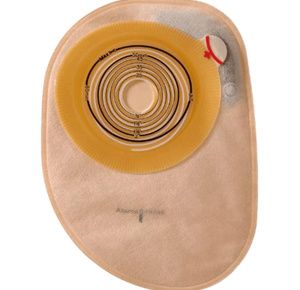 Coloplast Assura One-Piece Midi Flat Standard Cut-to-Fit Closed Pouch With Filter