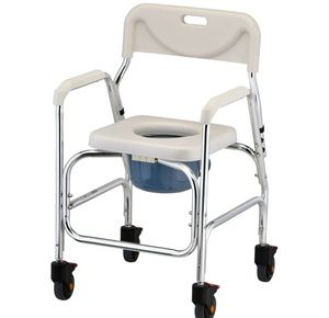 Nova Medical Shower Chair And Commode With Wheels