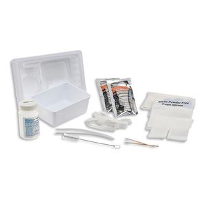 Covidien Kendall Standard Trach Care Tray without Plastic Forceps