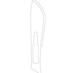 Aspen Surgical Bard Parker Stainless Steel Blades