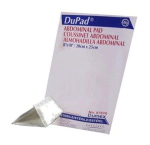Derma Sciences Dupad Abdominal Pads