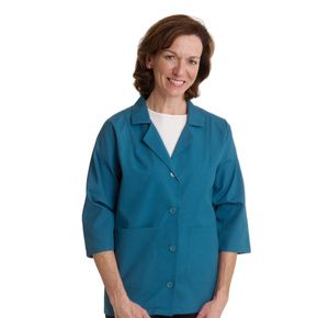 Medline Ladies Three-Quarter Length Sleeve Smocks - Pink