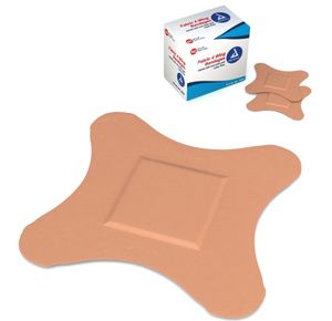 Dynarex Fabric Four Wing Adhesive Bandages
