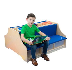 Childrens Factory Angeles Double-Sided Reading Bench