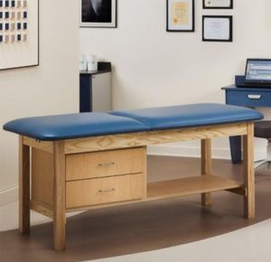 Clinton ETA Classic Series Treatment Table with Drawers
