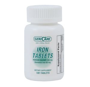 McKesson Geri Care Iron Tablets
