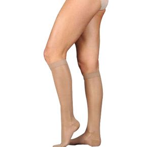 Juzo Naturally Sheer Knee High 30-40 mmHg Compression Stockings