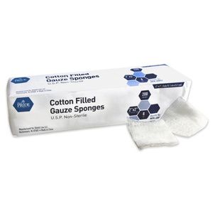 MedPride Non Sterile Cotton Filled Gauze Sponges
