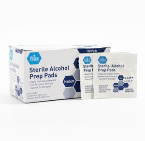 MedPride Sterile Alcohol Prep Pads