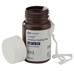 Covidien Curity Iodoform  Plain Packing Strips