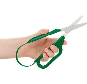 PETA Easi-Grip Long Loop Scissors For Left Handers With Rounded Blade