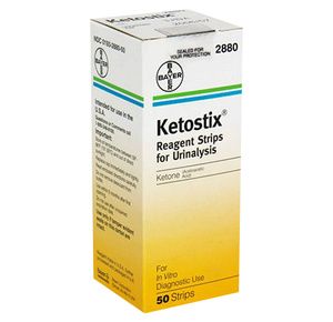 Bayer Ketostix Reagent Strips For Urinalysis