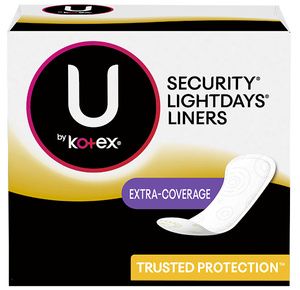 Kotex LightDays Extra Coverage Panty Liners