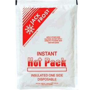 Cardinal Health Jack Frost Insulated Instant Hot Packs