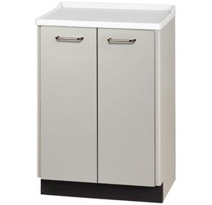 Clinton Molded Top Treatment Cabinet with Two Doors