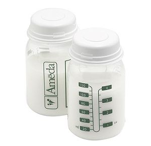 Ameda Evenflo Breast Milk Storage Bottles
