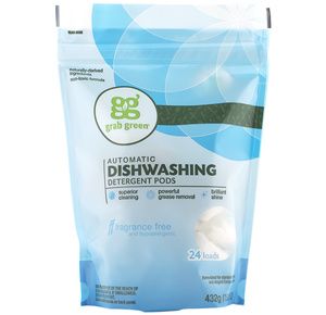 Grab Green Fragrance-Free Automatic Dishwasher Detergent Pods