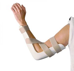 Rolyan Pre Formed Posterior Traditional Version Elbow Splint
