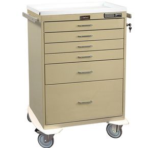 Harloff Classic Six Drawer Anesthesia Cart