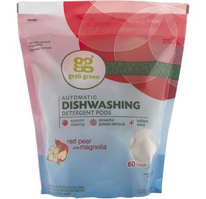 Grab Green Red Pear With Magnolia Automatic Dishwasher Detergent