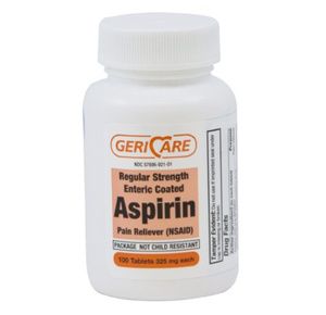 Mckesson Pain Relief Geri-Care Strength Aspirin Tablet