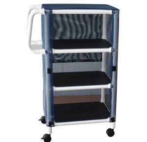 MJM International 3-Shelf Mini Linen Cart
