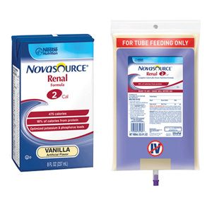 Nestle Novasource Renal Complete Liquid Nutrition With SpikeRight Plus Port