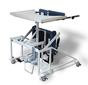 Hausmann Bariatric Electric Stand-In Table with Patient Lift