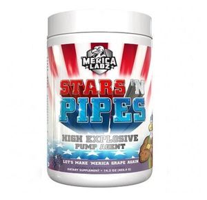 Merica Labz Stars N Pipes Pump Agent Dietary Supplement
