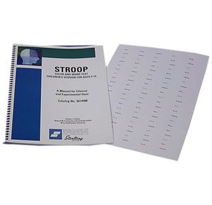 Stoelting Stroop Color And Word Test Kit