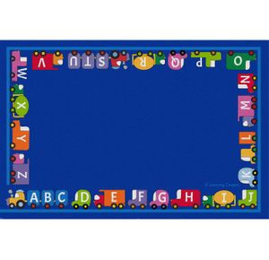 Childrens Factory Angeles Caravan Of Cars Carpet