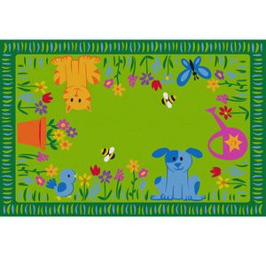 Childrens Factory Angeles Garden Path Carpet