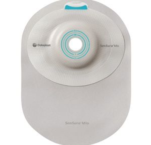 Coloplast Sensura Mio One-Piece Maxi Soft Convex Pre-Cut Opaque Closed Pouch With Inspection Window