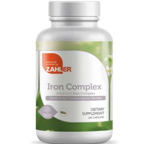 Zahler Advanced Iron Complex Capsules