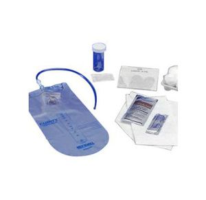 Covidien Curity Ultramer Red Rubber Closed Urethral Catheter Tray