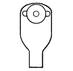 Nu-Hope Convex Round Post-Operative Adult Drainable Pouch