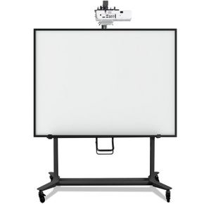 MasterVision Interactive Board Mobile Stand with Ultra-Short Throw Projector Mounting Plate
