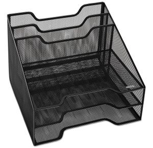 Rolodex Mesh Tray Sorter Combo