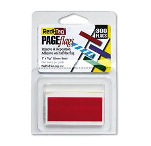 Redi-Tag Removable/Reusable Small Rectangular Page Flags
