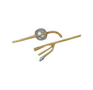 Bard Lubricath Infection Control Three-Way Foley Catheter - 30cc Balloon Capacity