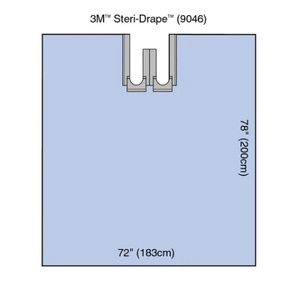 3M Steri-Drape Bilateral Split Sheet