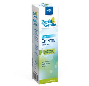 Medline Pure and Gentle Disposable Saline Enema