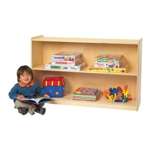 Childrens Factory Angeles Birch Mobile 2-Shelf Storage