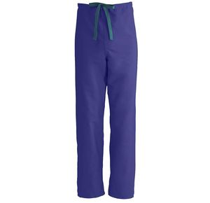 Medline ComfortEase Unisex Reversible Drawstring Pants - Purple